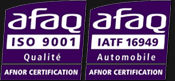 Process certifiés ISO 9001 et IATF 16949, traçabilité MES et contrôles automatisés. Image